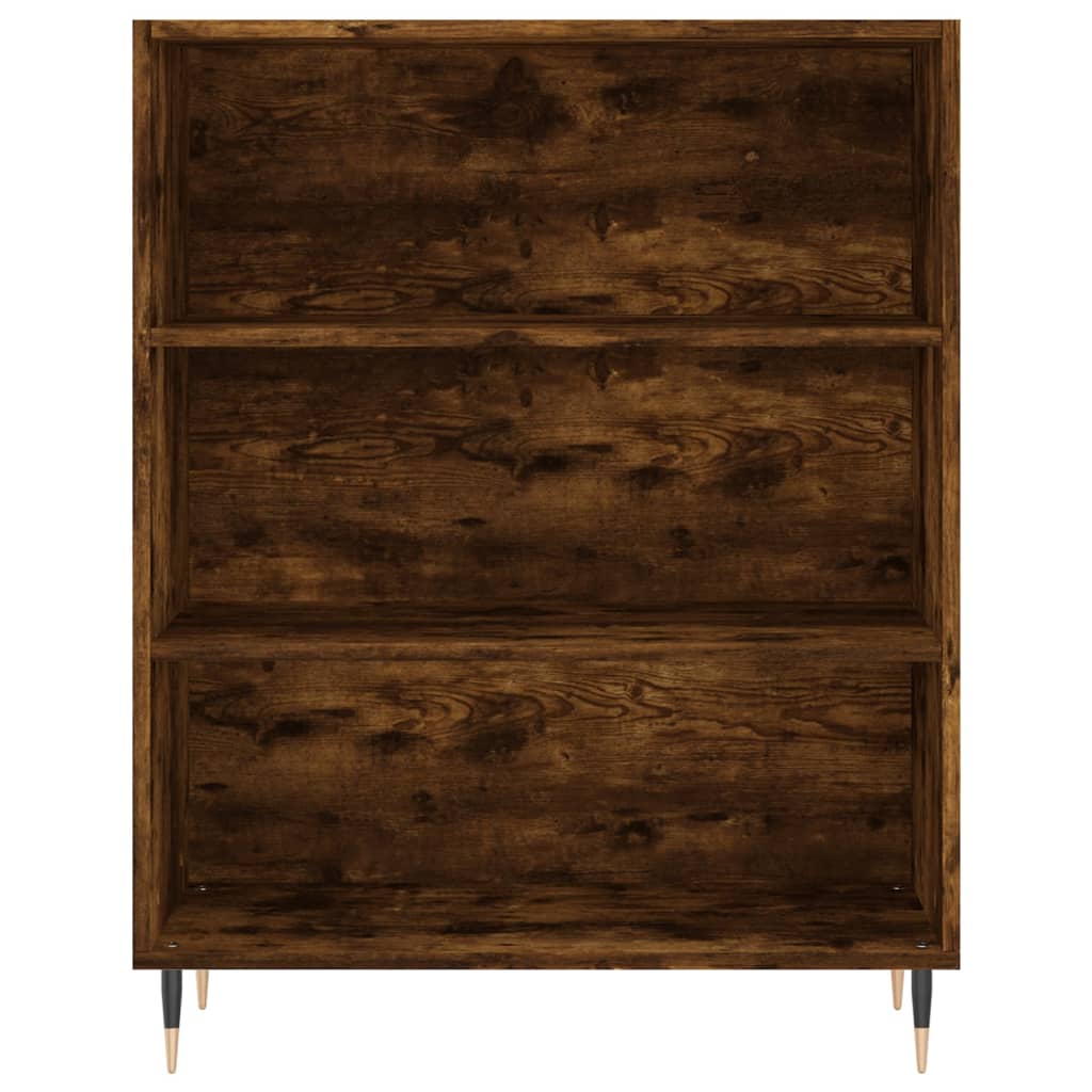 Credenza Rovere Fumo  69,5x34x180 cm in Legno Multistrato - homemem39