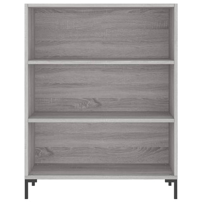 Credenza Grigio Sonoma 69,5x34x180 cm in Legno Multistrato - homemem39