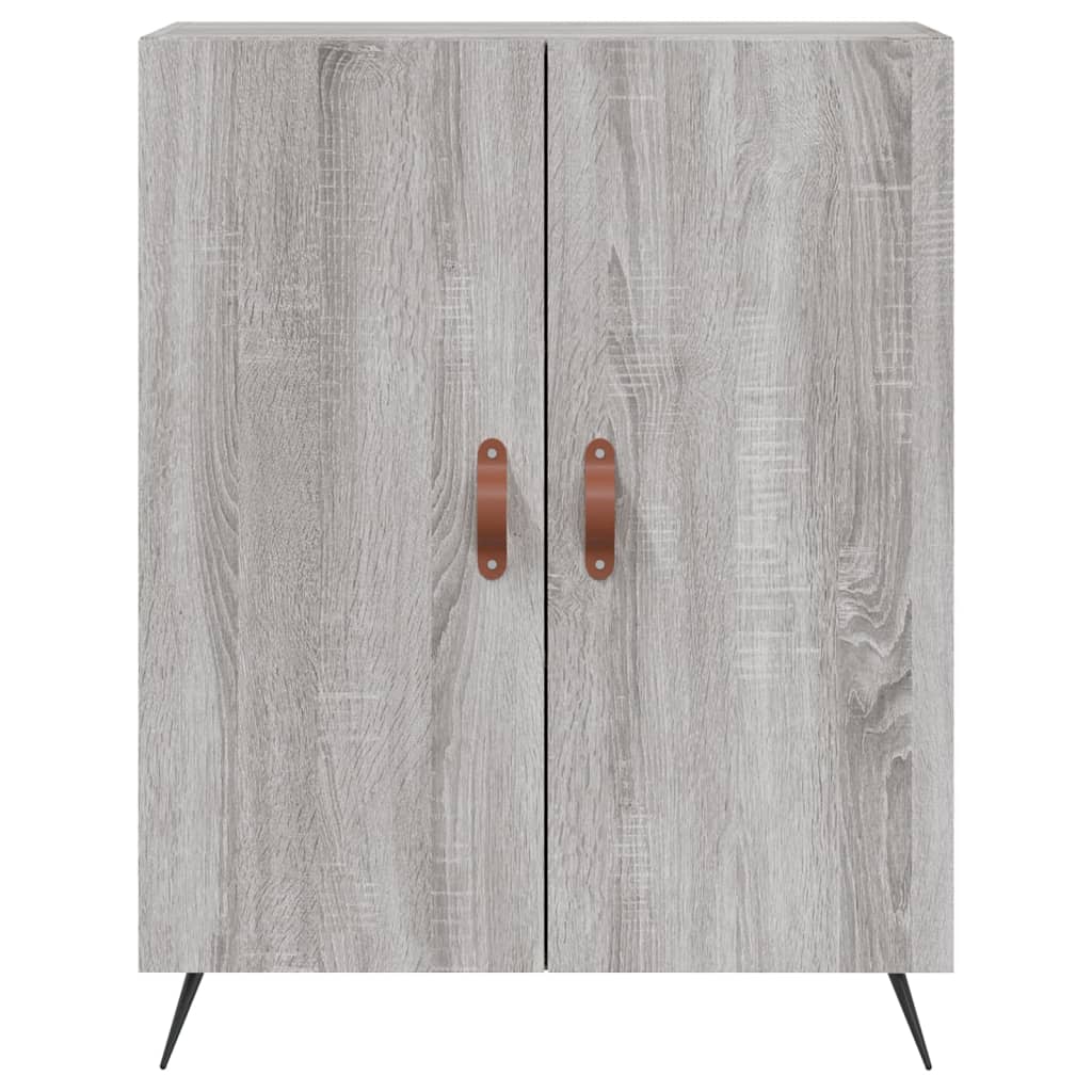 Credenza Grigio Sonoma 69,5x34x180 cm in Legno Multistrato - homemem39