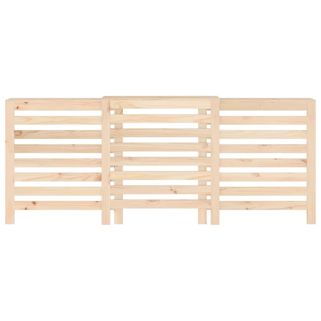 Copertura Termosifone 210x21x85 cm in Legno Massello di Pino - homemem39