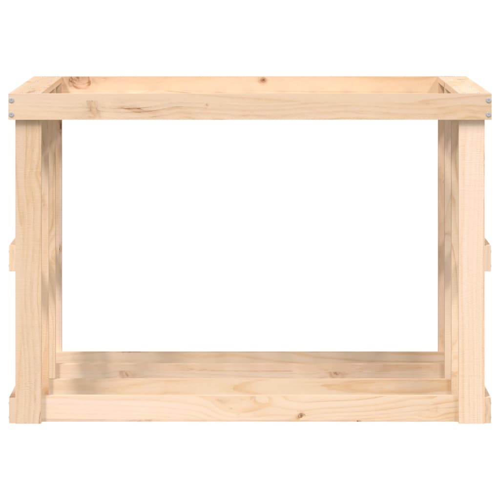 Portaceppi da Esterno 108x52x74 cm Legno Massello di Pino - homemem39