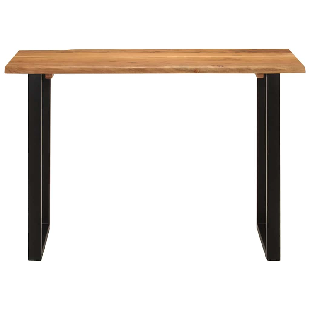 Tavolo da Pranzo 110x50x76 cm Legno Massello di Acacia - homemem39