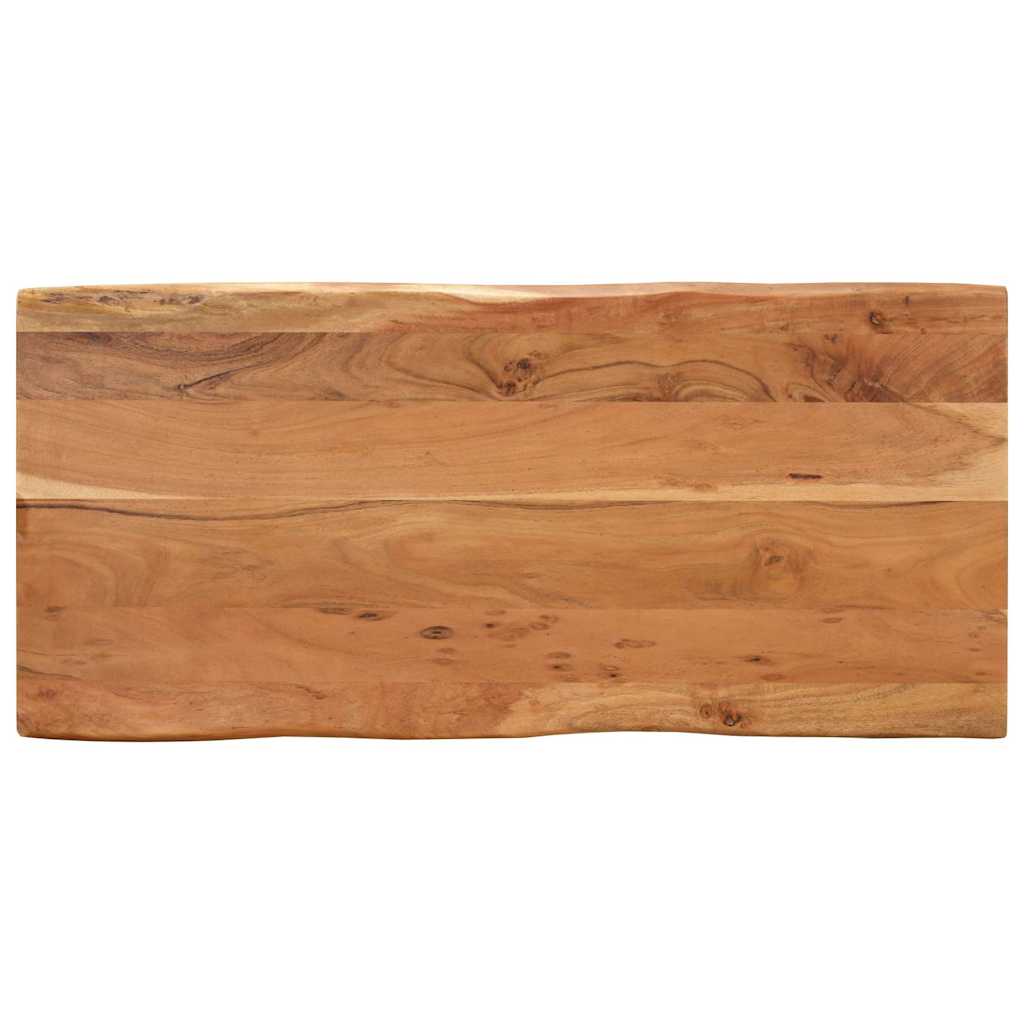 Tavolo da Pranzo 110x50x76 cm Legno Massello di Acacia - homemem39