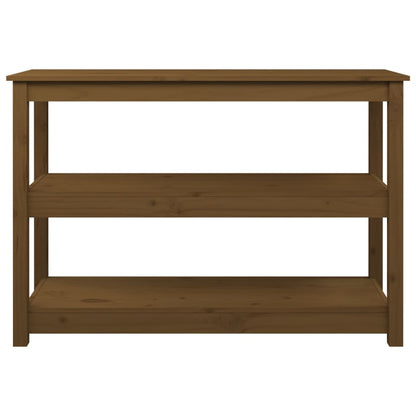 Tavolo Consolle ambra 110x40x74 cm in Legno Massello di Pino - homemem39