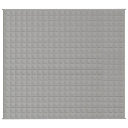 Coperta Ponderata Grigia 200x225 cm 13 kg Tessuto - homemem39