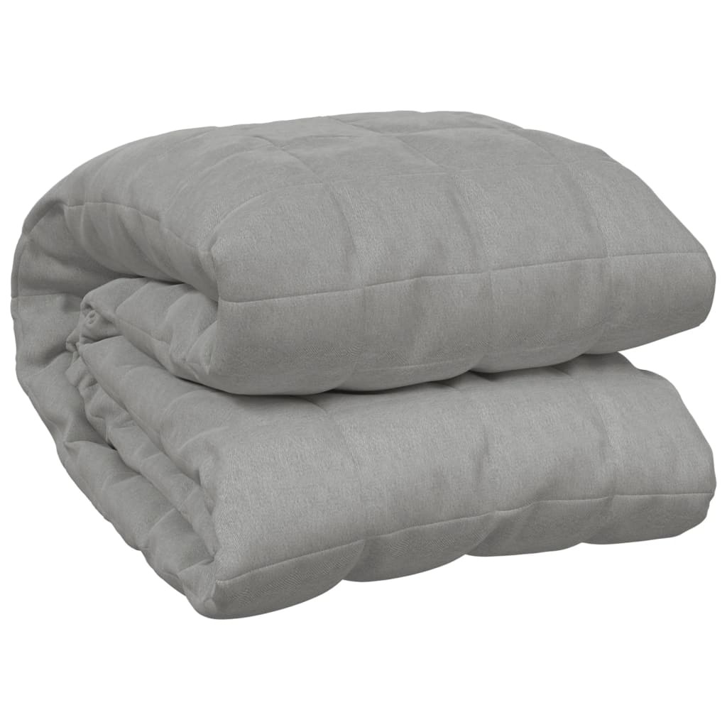 Coperta Ponderata Grigia 235x290 cm 11 kg Tessuto