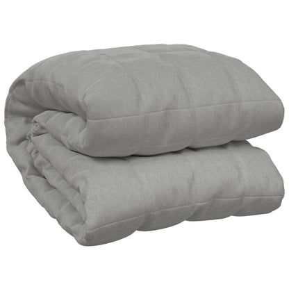 Coperta Ponderata Grigia 235x290 cm 11 kg Tessuto