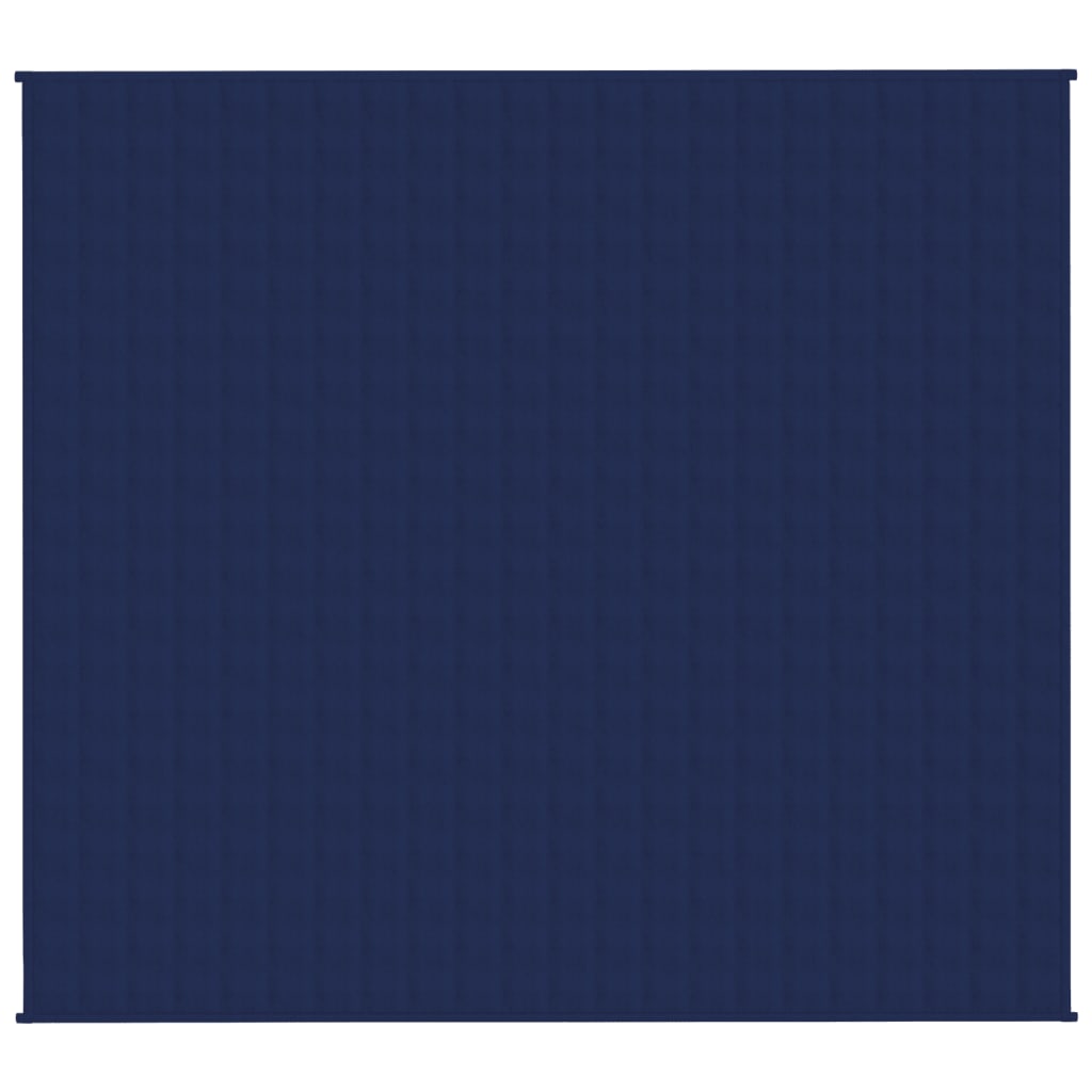 Coperta Ponderata Blu 200x225 cm 9 kg Tessuto