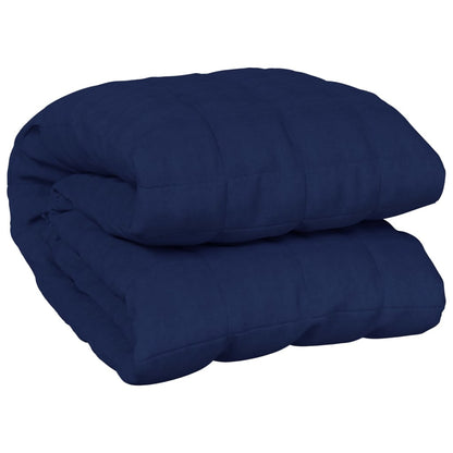 Coperta Ponderata Blu 235x290 cm 11 kg Tessuto - homemem39