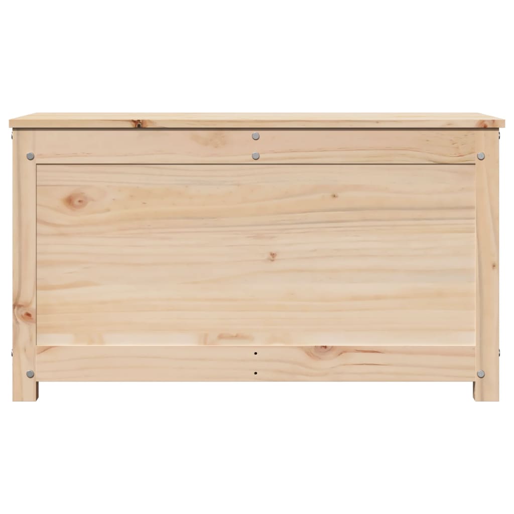 Contenitore Portaoggetti 80x40x45,5cm Legno Massello Pino