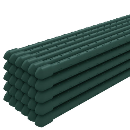 Supporti per Piante da Giardino 30 pz Verde 150 cm Acciaio - homemem39