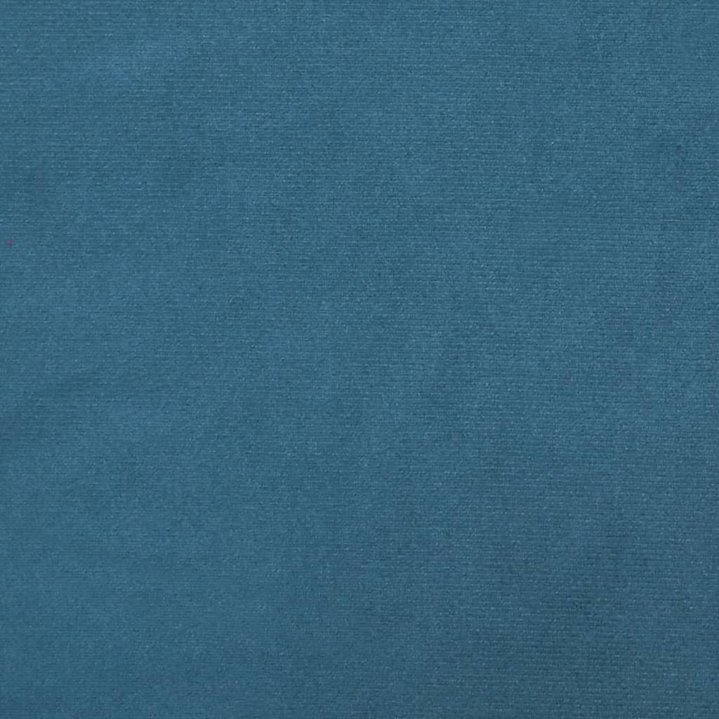 Poltrona Blu 63x76x80 cm Velluto - homemem39