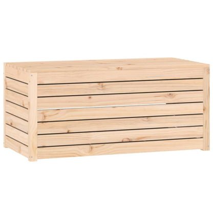 Contenitore Giardino 101x50,5x46,5 cm Legno Massello di Pino