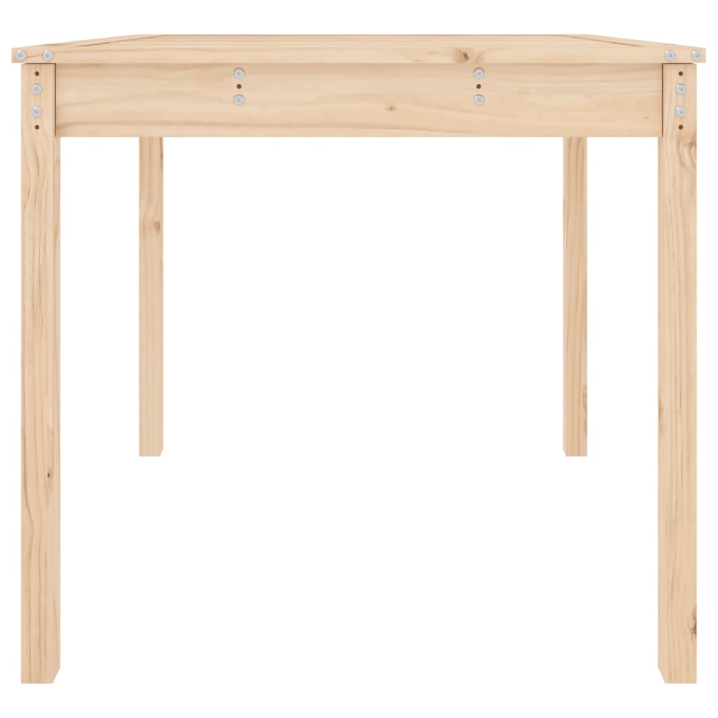 Tavolo da Giardino 82,5x82,5x76 cm in Legno Massello di Pino - homemem39