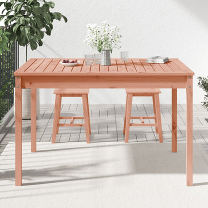 Tavolo da Giardino 121x82,5x76 cm in Legno Massello di Douglas - homemem39