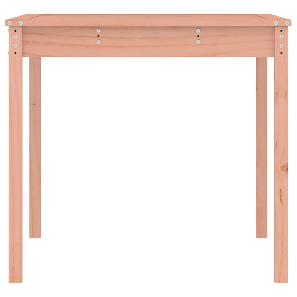 Tavolo da Giardino 121x82,5x76 cm in Legno Massello di Douglas