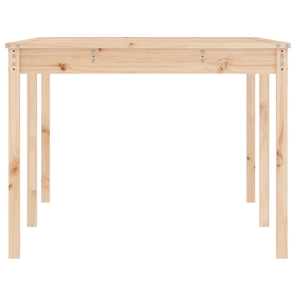 Tavolo da Giardino 203,5x100x76 cm in Legno Massello di Pino