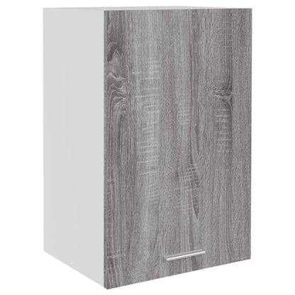 Mobile Pensile Grigio Sonoma 39,5x31x60 cm Legno Multistrato - homemem39