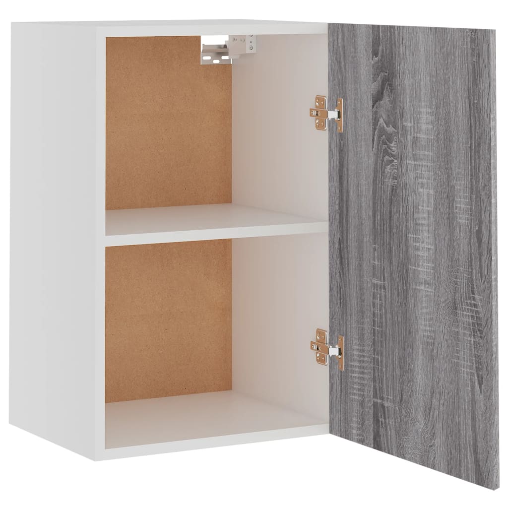 Mobile Pensile Grigio Sonoma 39,5x31x60 cm Legno Multistrato - homemem39