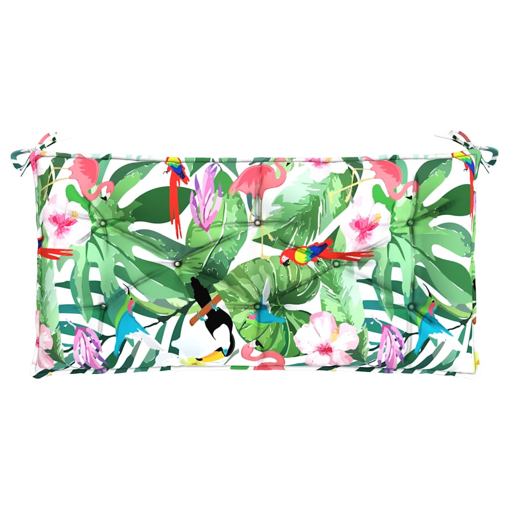 Cuscini Panca da Giardino 2pz Multicolore 100x50x7cm in Tessuto - homemem39