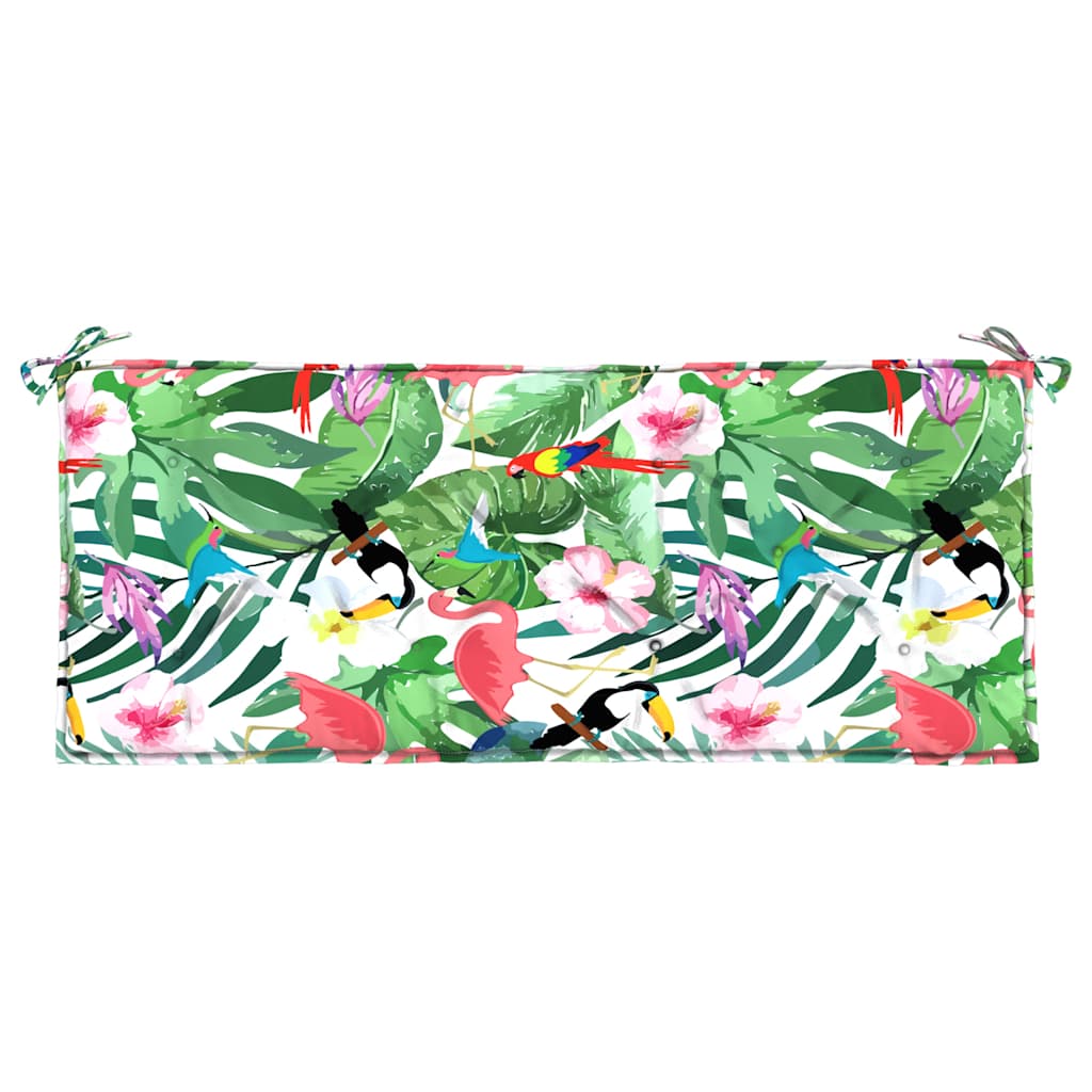 Cuscini Panca da Giardino 2pz Multicolore 120x50x7cm in Tessuto - homemem39