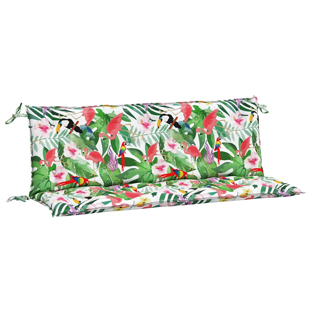 Cuscini Panca da Giardino 2pz Multicolore 150x50x7cm in Tessuto - homemem39