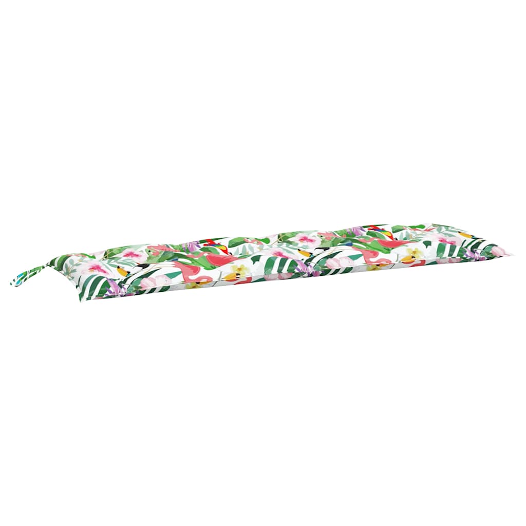 Cuscini Panca da Giardino 2pz Multicolore 150x50x7cm in Tessuto - homemem39