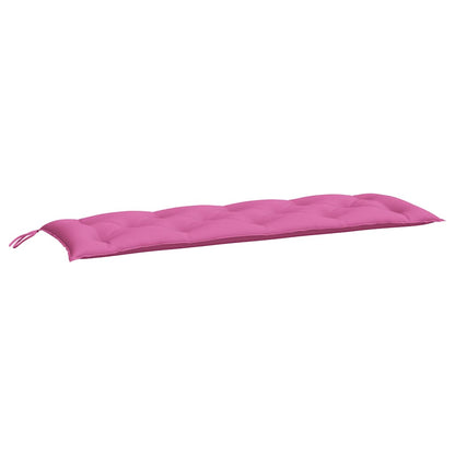 Cuscini per Panca da Giardino 2 pz Rosa 150x50x7 cm in Tessuto - homemem39