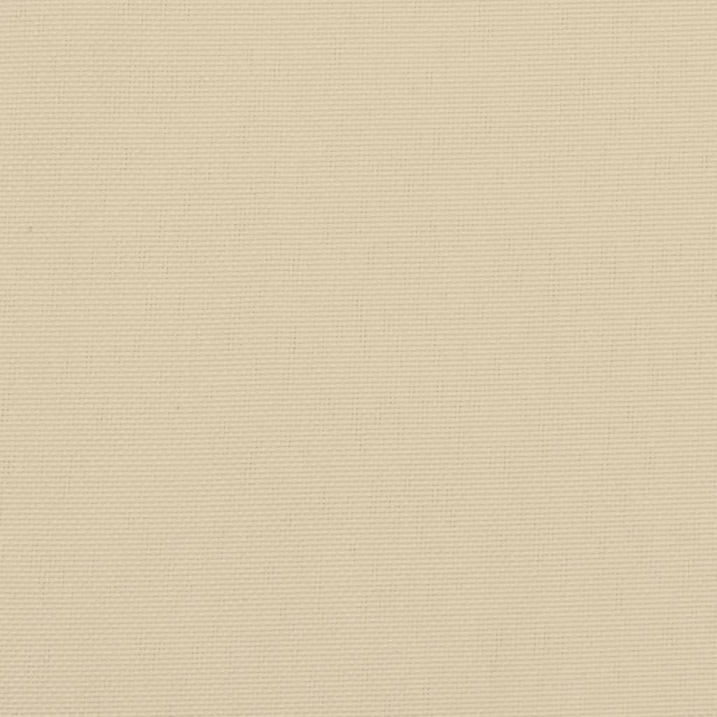 Cuscini per Sedia con Schienale Alto 4 pz Beige Tessuto Oxford - homemem39