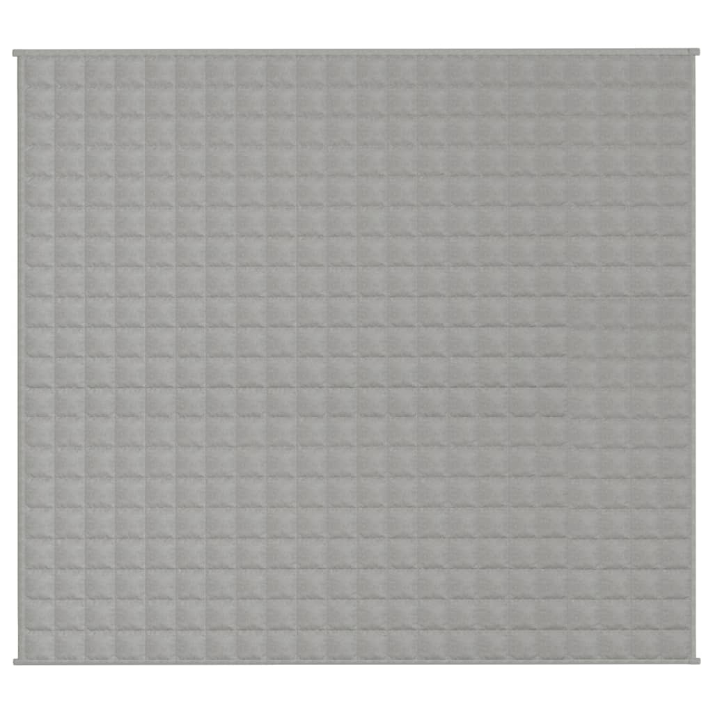 Coperta Ponderata Grigia 200x220 cm 13 kg Tessuto - homemem39