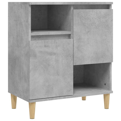 Credenza Grigio Cemento 60x35x70 cm in Legno Multistrato - homemem39