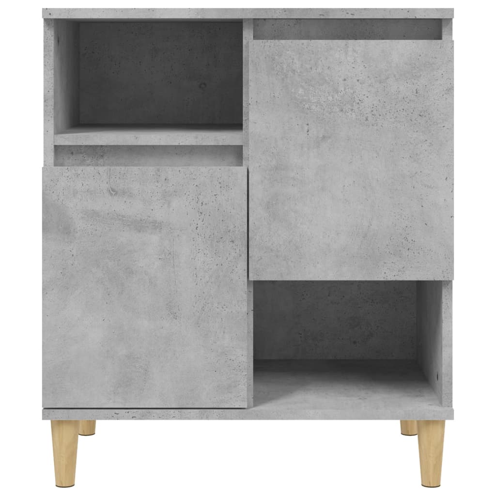 Credenza Grigio Cemento 60x35x70 cm in Legno Multistrato - homemem39