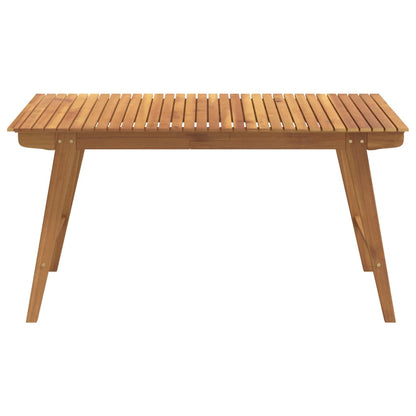 Tavolo da Giardino 150x90x75 cm Legno Massello di Acacia - homemem39