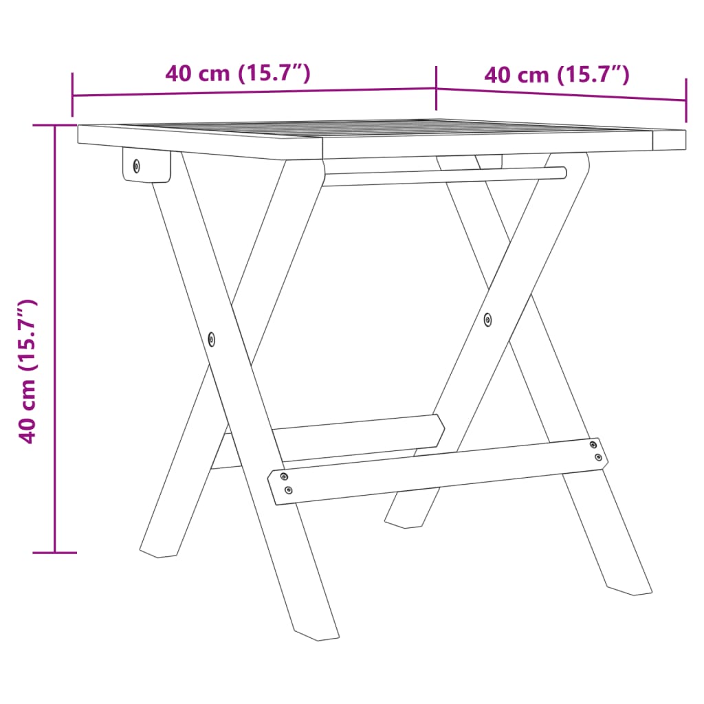 Lettino Prendisole con Tavolino Grigio Legno Massello di Acacia - homemem39