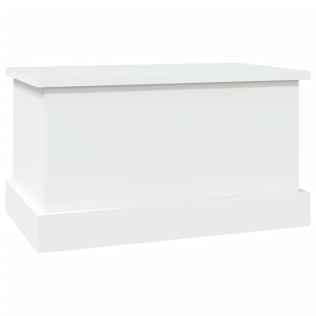 Contenitore Portaoggetti Bianco 50x30x28 cm Legno Multistrato - homemem39