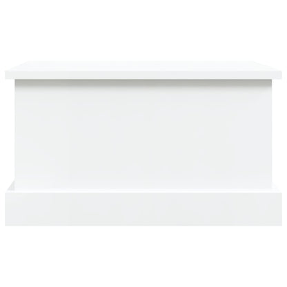 Contenitore Bianco Lucido 50x30x28 cm Legno Multistrato - homemem39