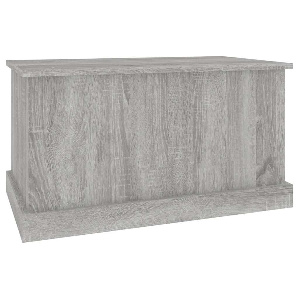 Contenitore Grigio Sonoma 70x40x38 cm Legno Multistrato - homemem39