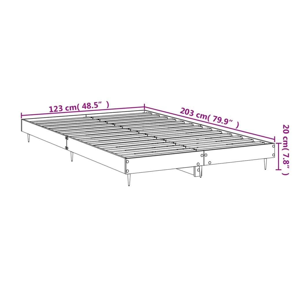 Giroletto Bianco 120x200 cm in Legno Multistrato - homemem39