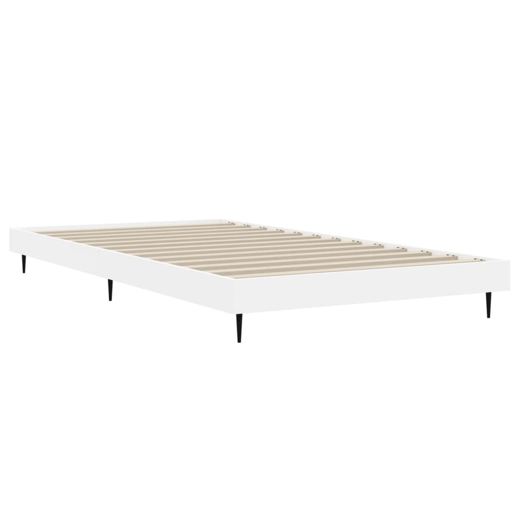 Giroletto Bianco 90x200 cm in Legno Multistrato - homemem39