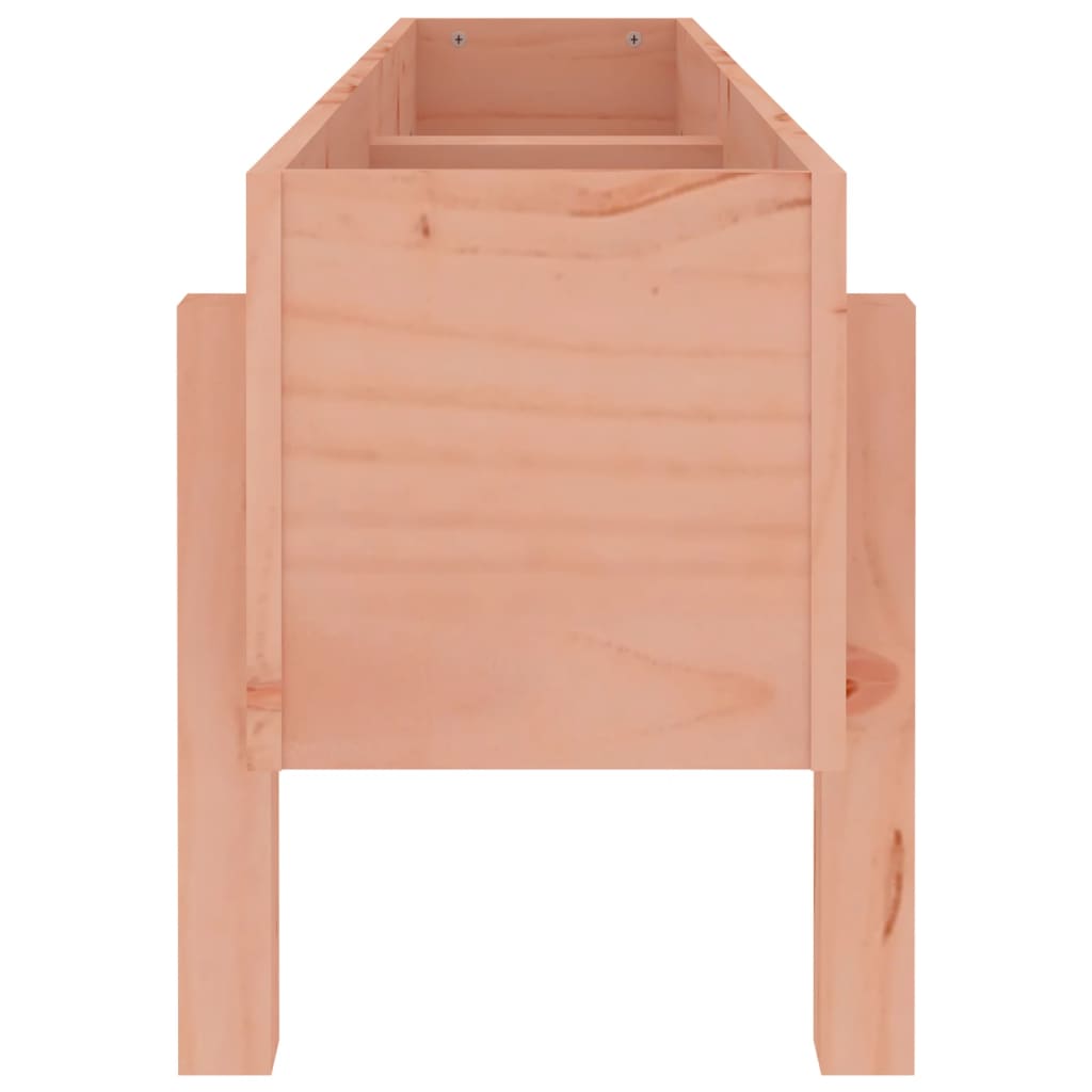 Fioriera Rialzata Giardino 121x30x38 cm Legno Massello Douglas