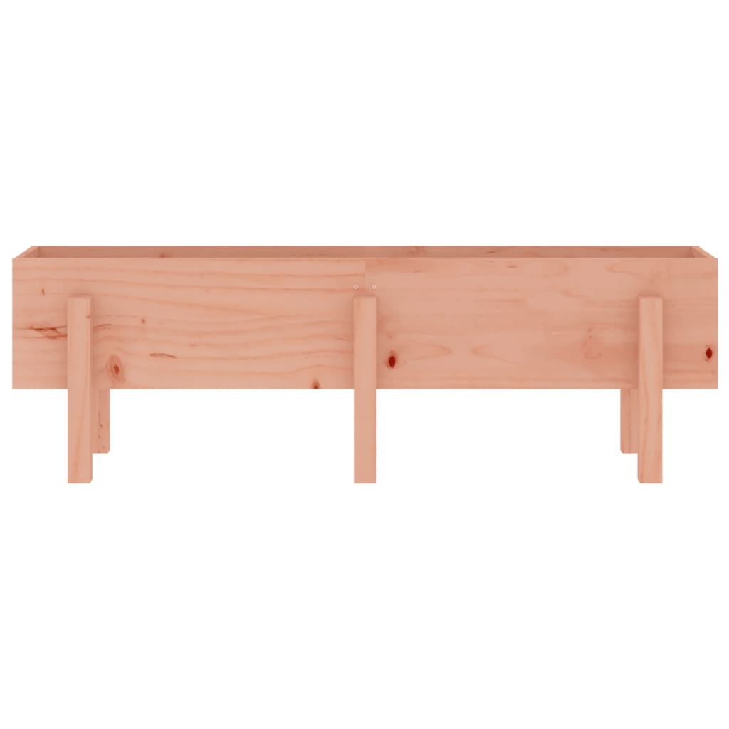 Fioriera Rialzata Giardino 121x30x38 cm Legno Massello Douglas