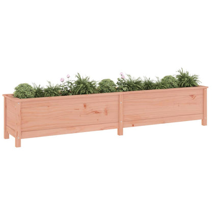 Fioriera Rialzata Giardino 199,5x40x39cm Legno Massello Douglas - homemem39