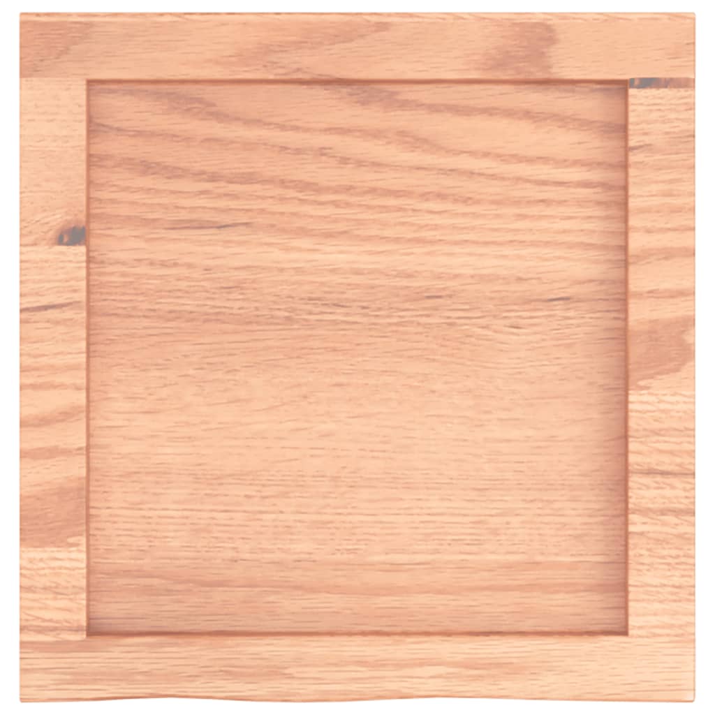 Ripiano Muro Marrone 40x40x(2-4) cm Massello Rovere Trattato - homemem39