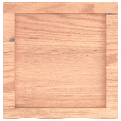 Ripiano Muro Marrone 40x40x(2-6) cm Massello Rovere Trattato - homemem39