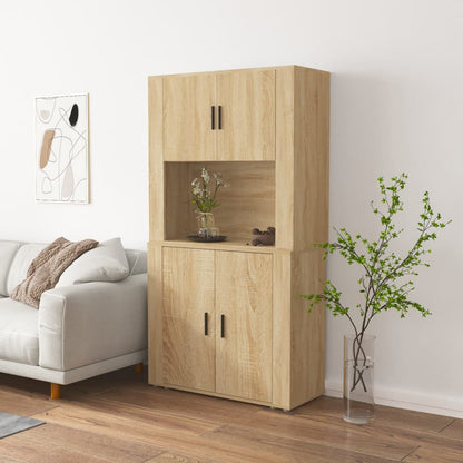 Credenza Rovere Sonoma in Legno Multistrato - homemem39