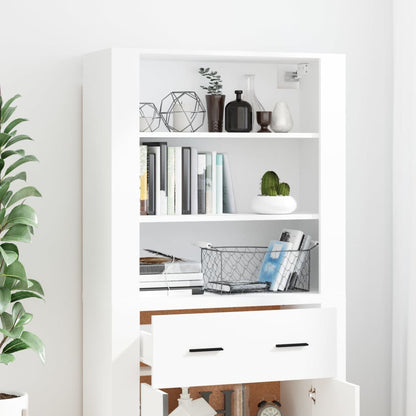 Credenza Bianca in Legno Multistrato