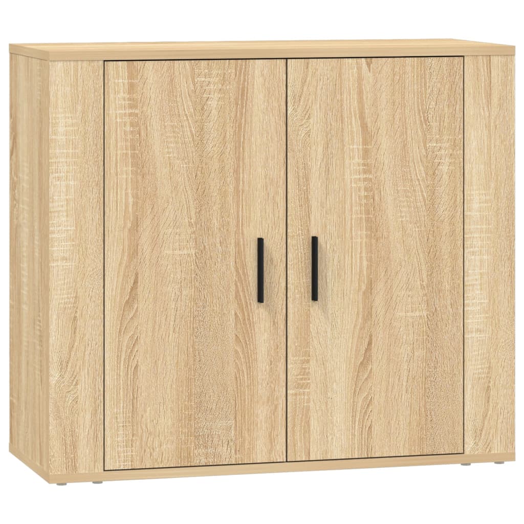 Credenze 3 pz Rovere Sonoma in Legno Multistrato - homemem39