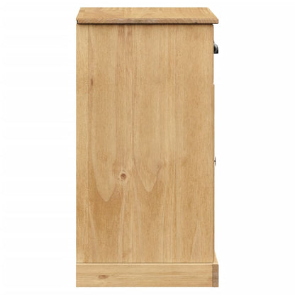 Credenza con Cassetti VIGO 78x40x75cm Legno Massello Pino - homemem39