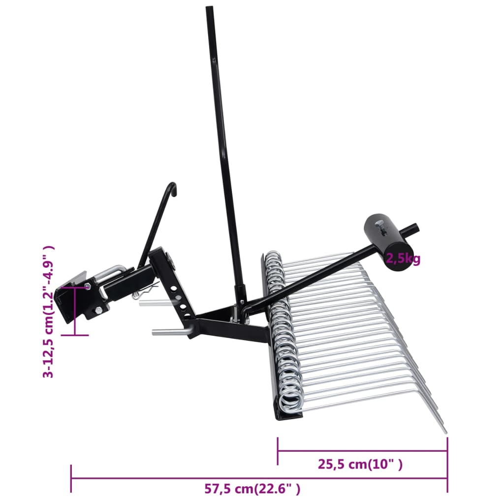 Arieggiatore per Tosaerba Portatile 109 cm - homemem39