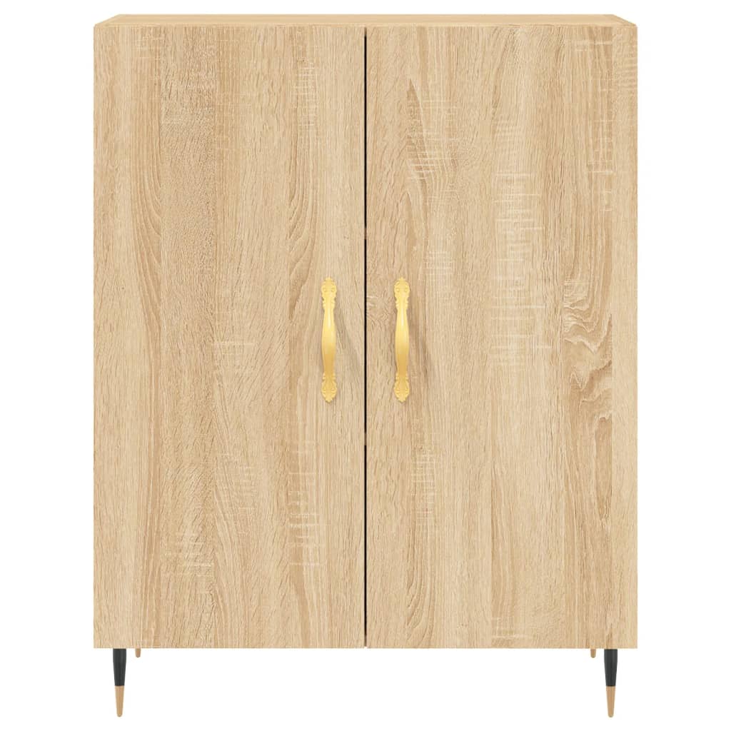 Credenza Rovere Sonoma 69,5x34x90 cm in Legno Multistrato - homemem39